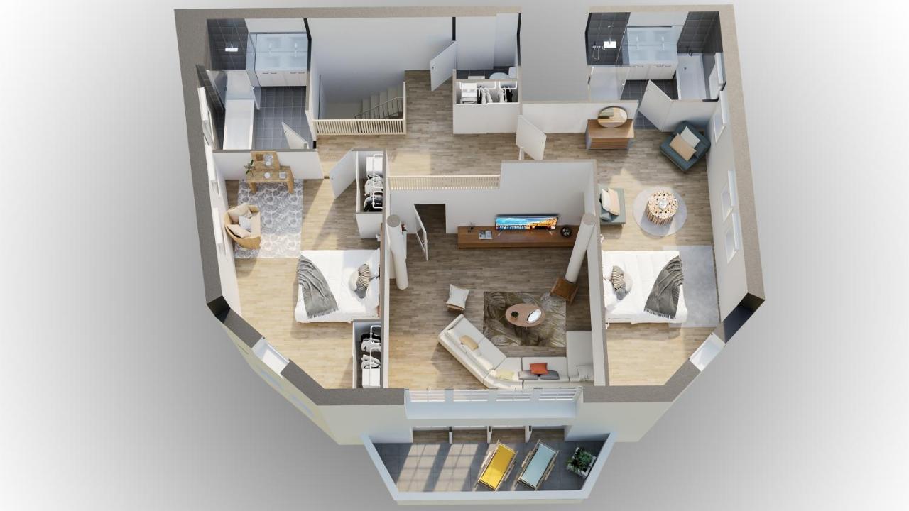 La Cle De Quentovic ◎ Duplex De 150 M2 ◎ Standing Apartment Le Touquet Exterior foto